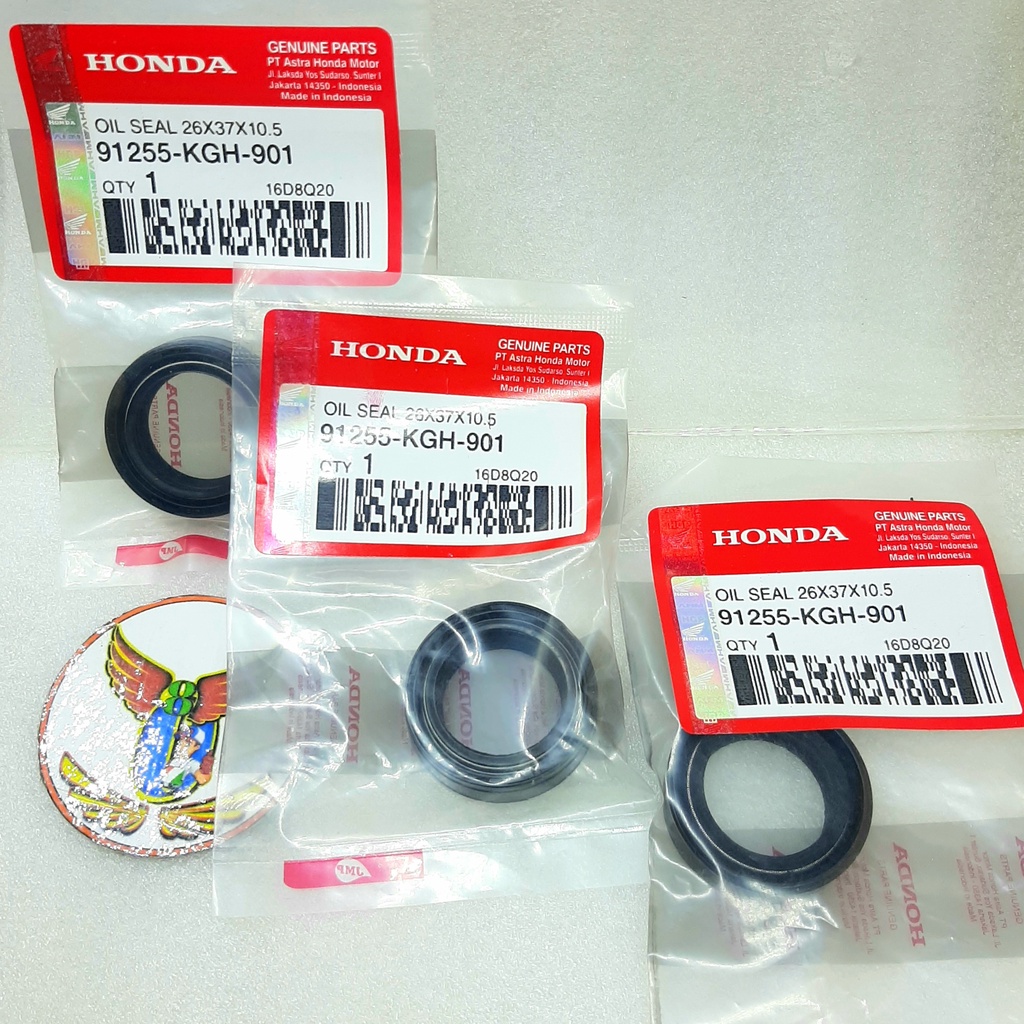 Seal Shock Depan Karisma 26x37x10.5 Scoopy Beat Smash Xeon Vario 110 91255 KGH 901
