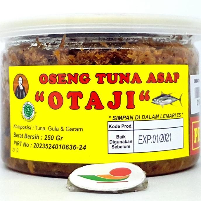 

OTAJI OSENG TUNA ASAP PEDAS 250gr | ASEP IKAN HALAL MUI PEDES LAUK tab02