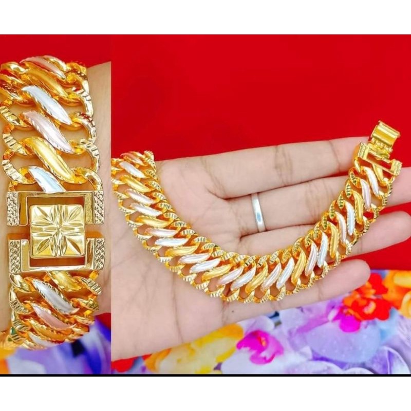 gelang harley sultan premium versus emas asli