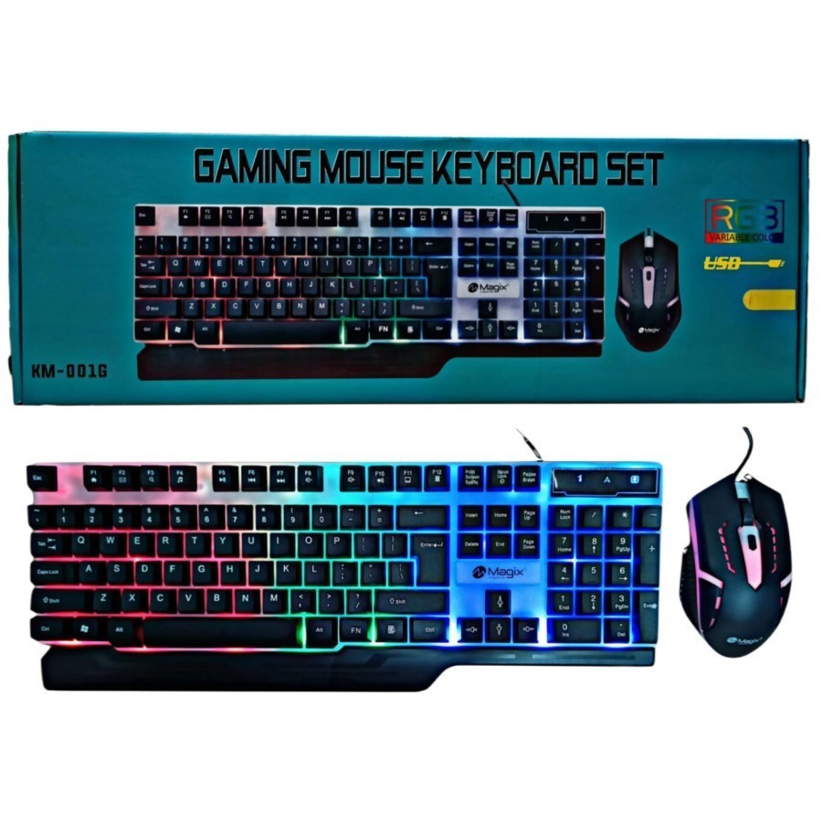 Keyboard Mouse RGB Magix NEW