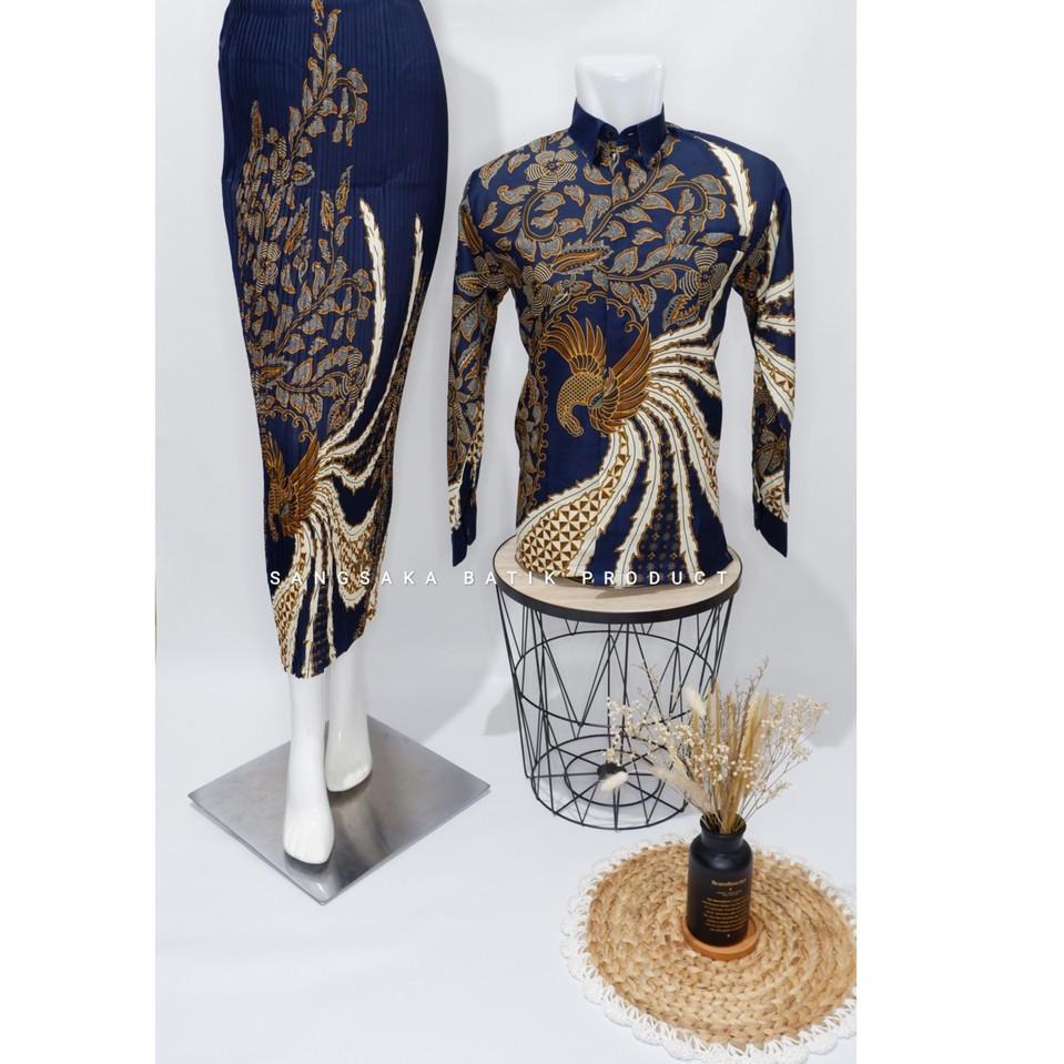 ☛ Batik couple / baju batik couple / batik set / batik lengan panjang / rok set ♣