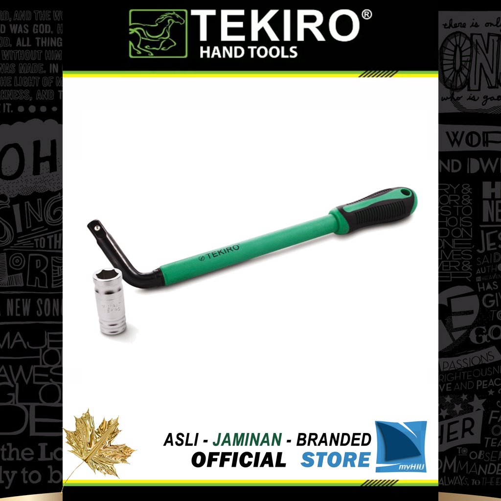 Kunci Roda Mobil Tarik / Wheel Master Wrench 19 x 21 mm TEKIRO ( Memanjang )