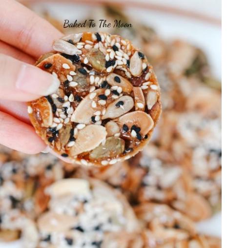 

❈ HAMPER Caramel Seed Cookies / Healthy Snacks ۞