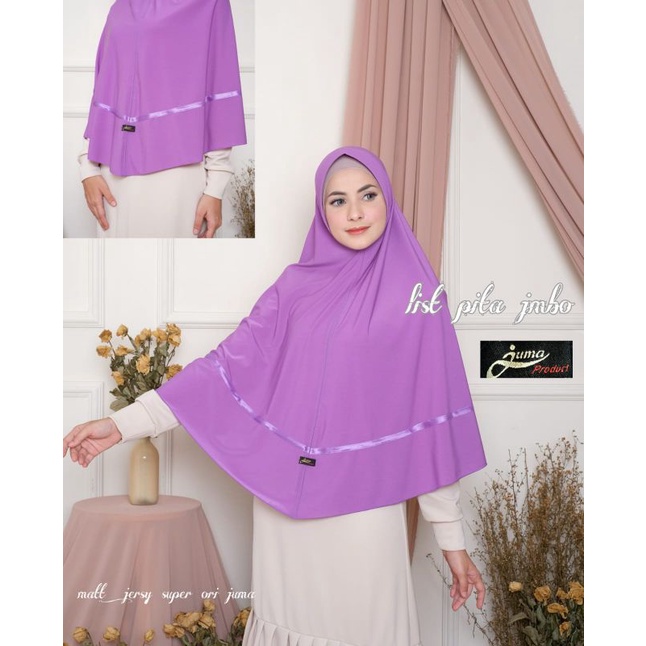 JUMA HIJAB LIST PITA JUMBO/JUMA Pita jmb (XL) ORI by JUMA HIJAB