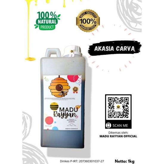 

☛ Hemat 50% madu hutan akasia carva 1kg/madu asli/original/raw honey. ...,,