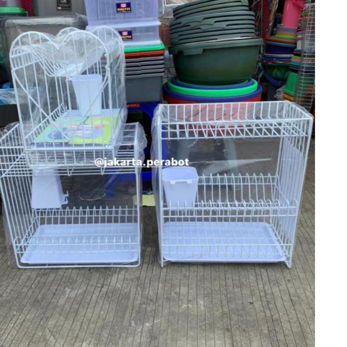 ◄ Rak Piring Susun 3 Modelline / Rak Piring Gantung / Rak Dapur ℮
