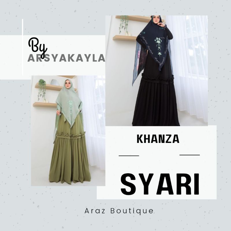 Khanza syari by Arsyakayla (PO KIRIM 12 FEB)