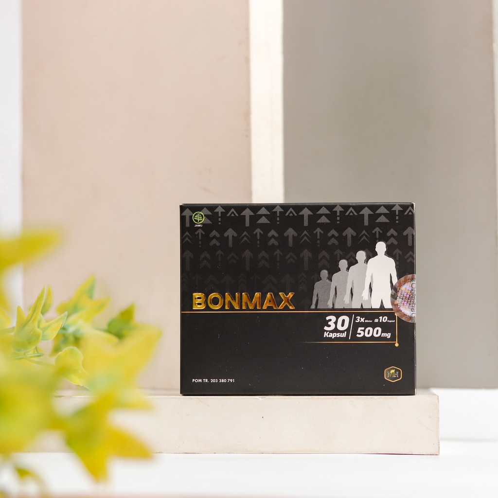 BONMAX KAPSUL PENINGGI HERBAL/ NAIK 5-15 CM/ BANTU TINGGIIN BADAN