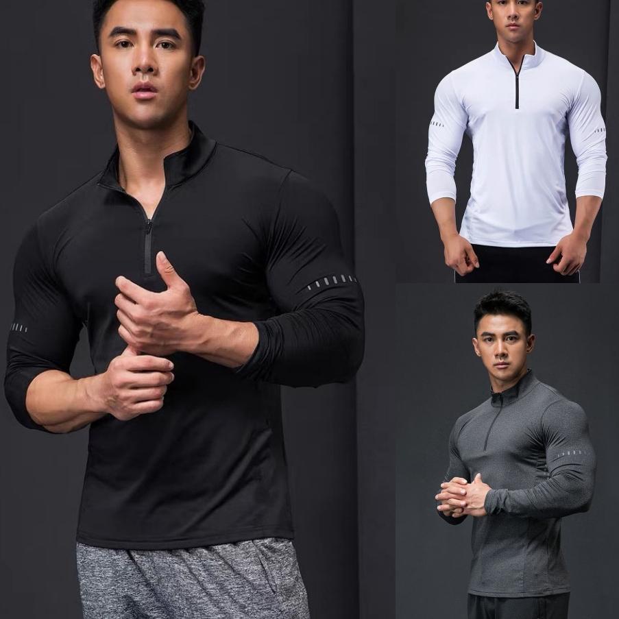 CodeIi7I2 Kaos kerah fashion pria gym musclefit santai atasan keren bagus korea
