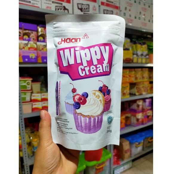 

❄️List New☄️ WIPPY CREAM HAAN 200 GRAM (pouch) .,.,.,..,