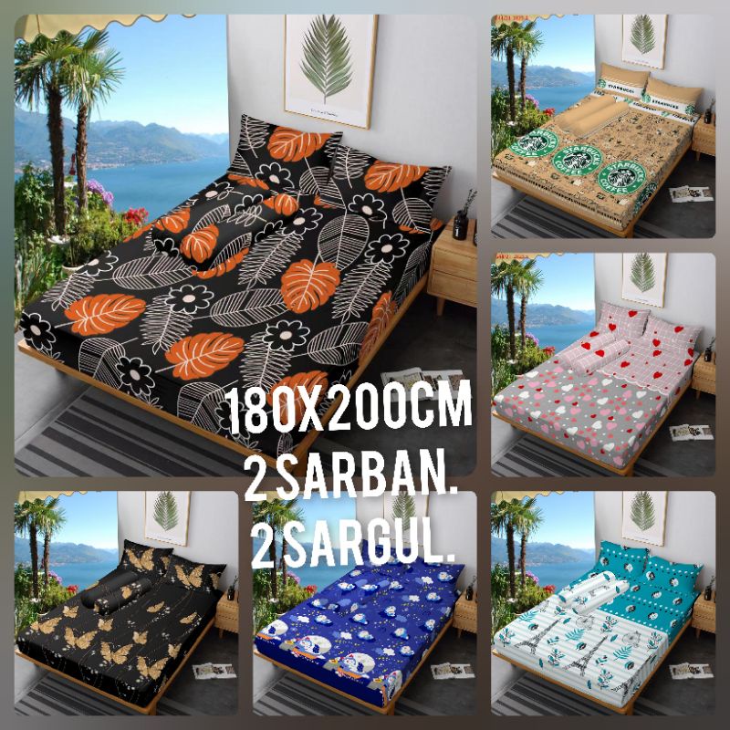 sprei homemade  180x200cm