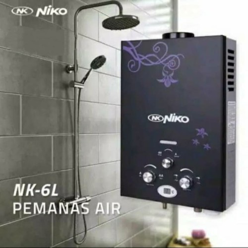 Water Heater Pemanas Air Gas NIKO NK-6LD 6 Liter