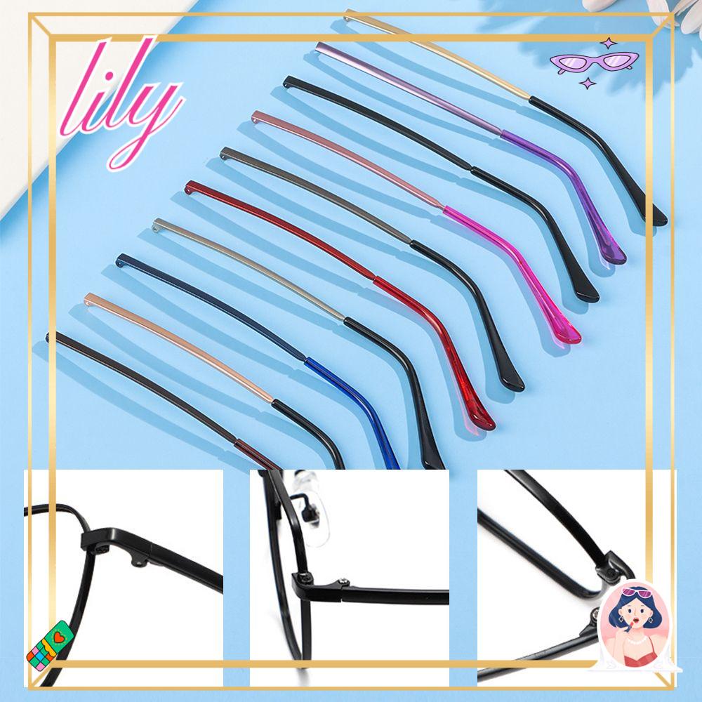 Lily 1pasang Kacamata Arm Metal Repair Tool Anti-Slip Eyewear Accessories