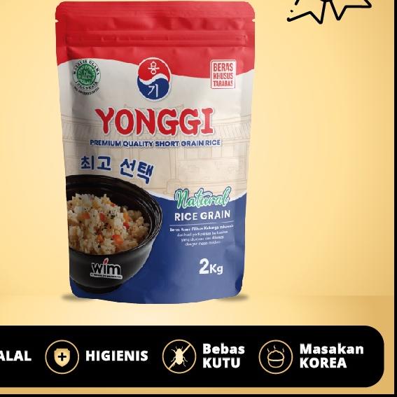 

► Beras Korea Yonggi 2kg-cocok untuk korean food ☪