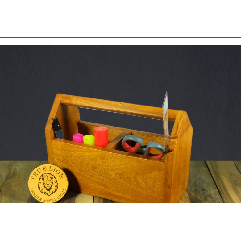 

TEMPAT PENSIL KAYU MAHONI