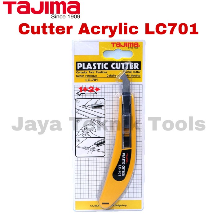 

Cutter Cutter Pisau Acrylic Plastic Tajima Lc701