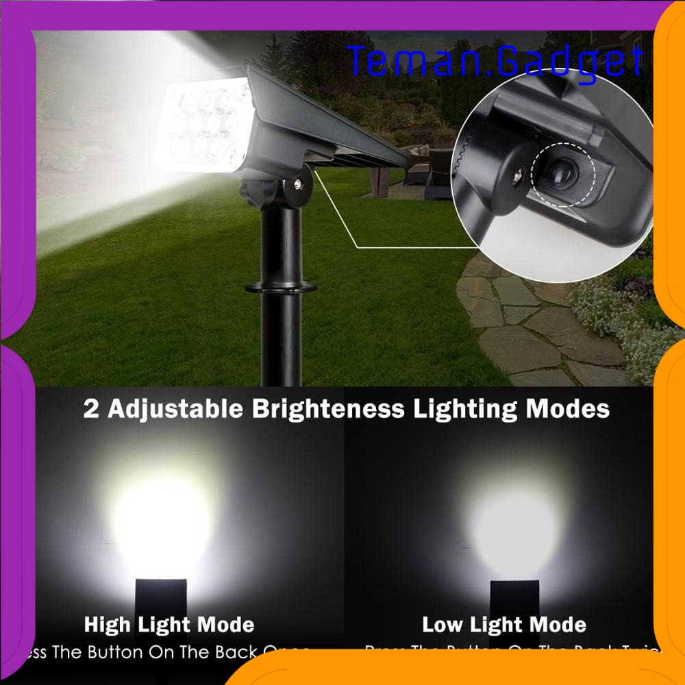 TG-LMP TaffLED Lampu Taman Hias Tancap Solar Power Waterproof 10 LED 2835 - TS-G2202