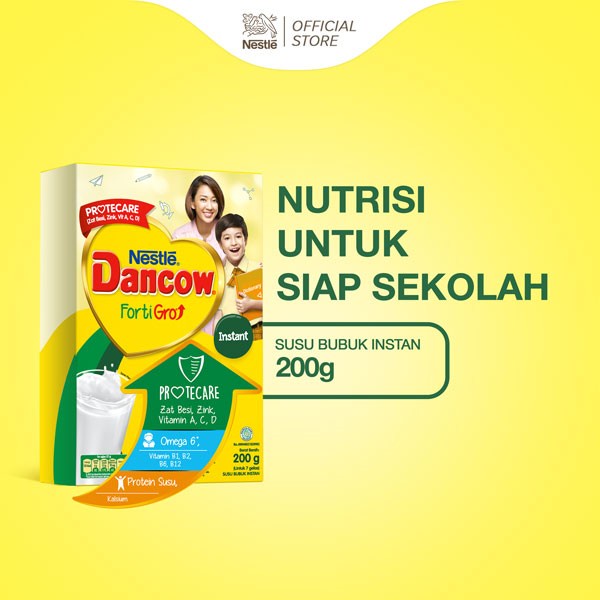 

[ COD ] Nestle DANCOW FortiGro Susu Bubuk Susu Anak Instant 200x2pcs