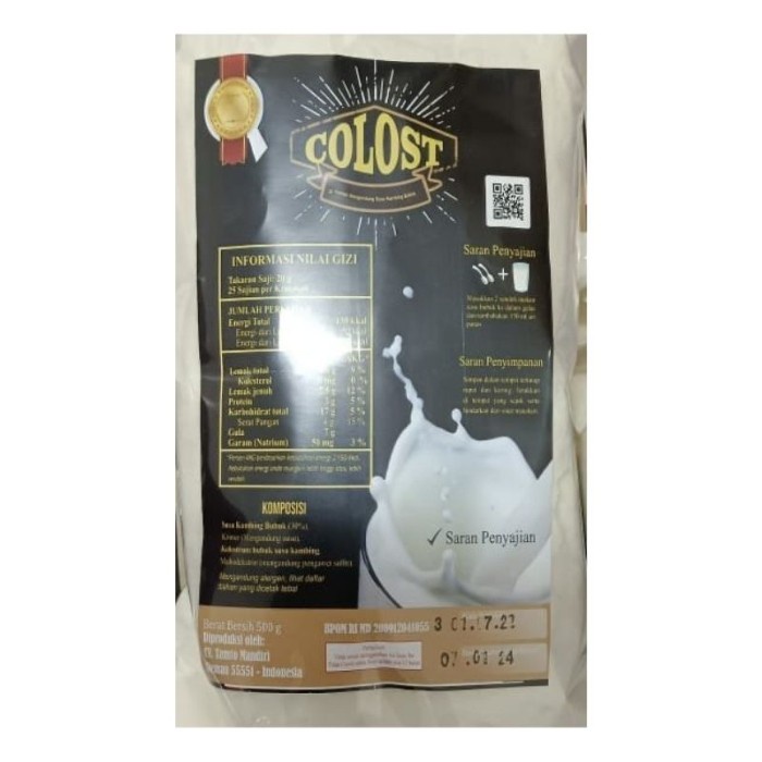 

[ COD ] Susu kambing etawa bubuk colostrum mempunyai ensure serta berprotein