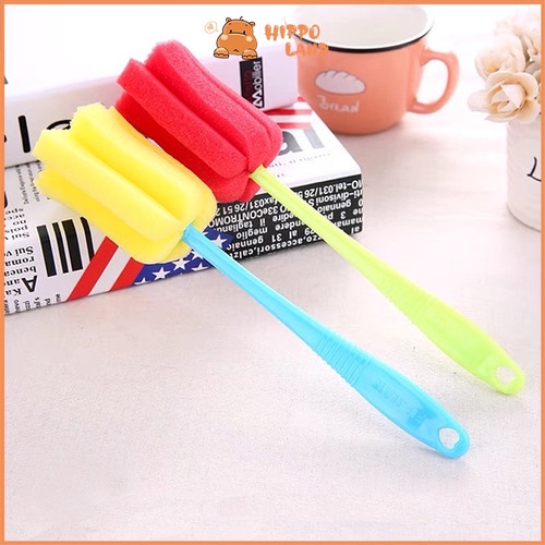 pembersih botol susu/ dot / ikat Spons Pembersih Botol Susu / Dot Bayi / Sikat Botol