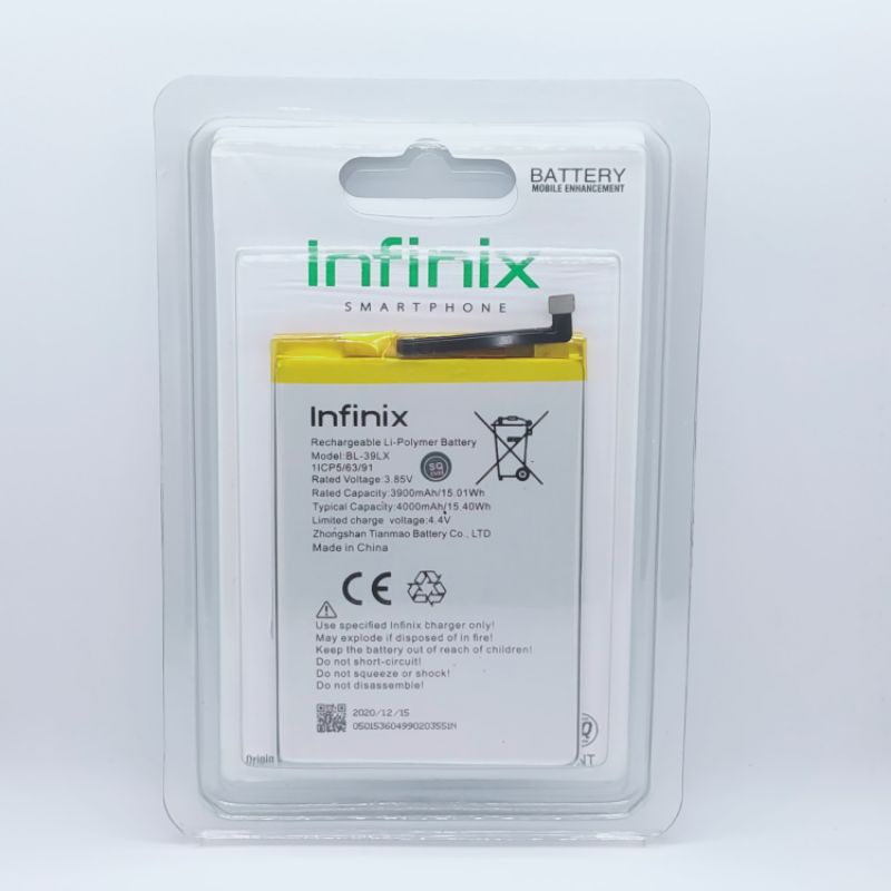 Batre Baterai Infinix Smart 4 X653 / X653C BL-39LX Original