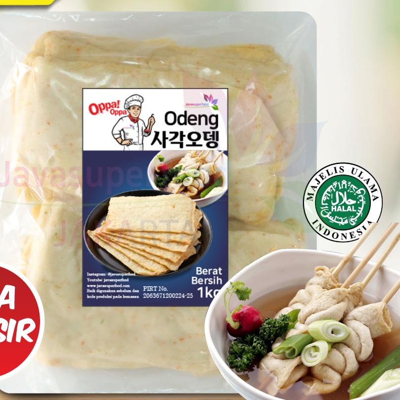 

♦ Oppa Odeng Eomuk Korea Fish Cake 1kg Halal ♠