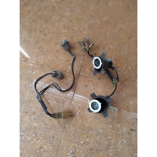 Kabel Soket Pitingan Lampu Depan Jupiter Z Jupiter Burhan ORI BEKAS