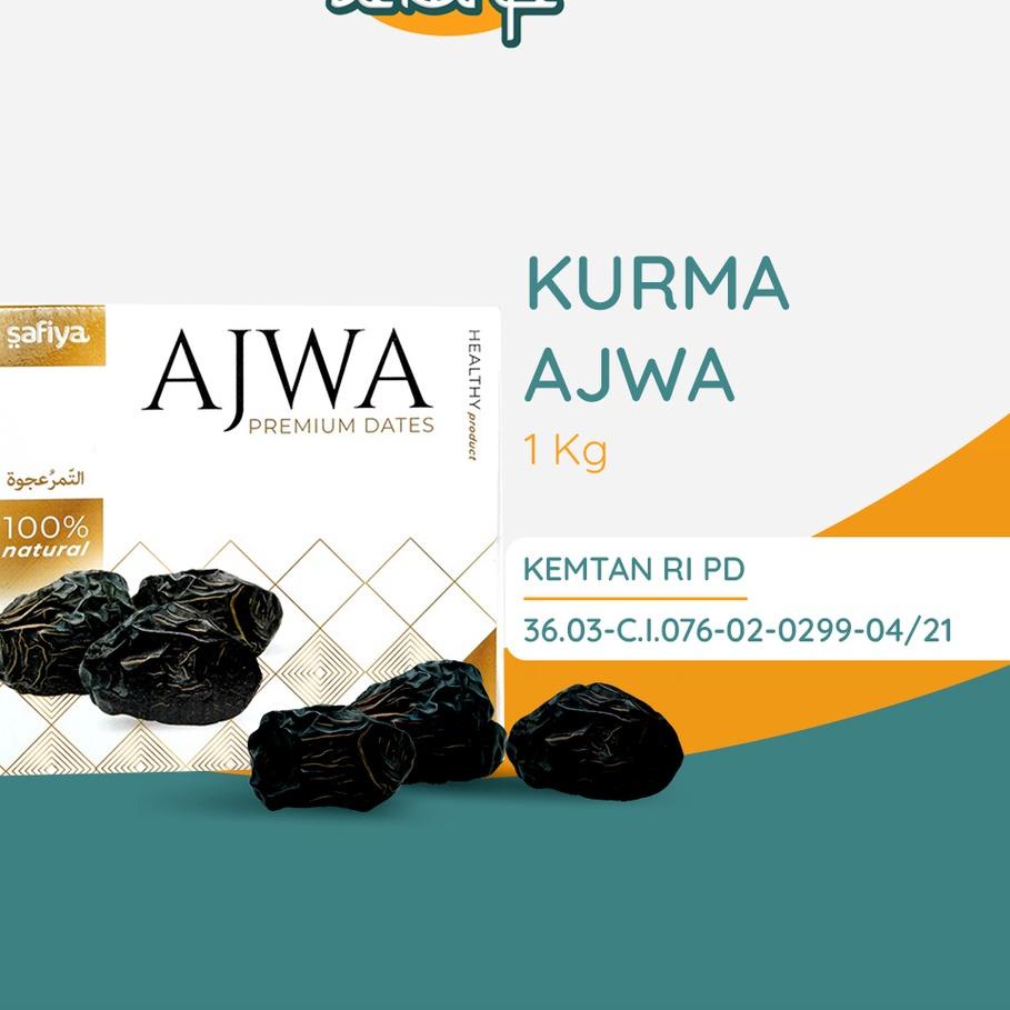 

Bisa COD Kurma Ajwa 1 Kg | Kurma Nabi Premium Original Safiya murah