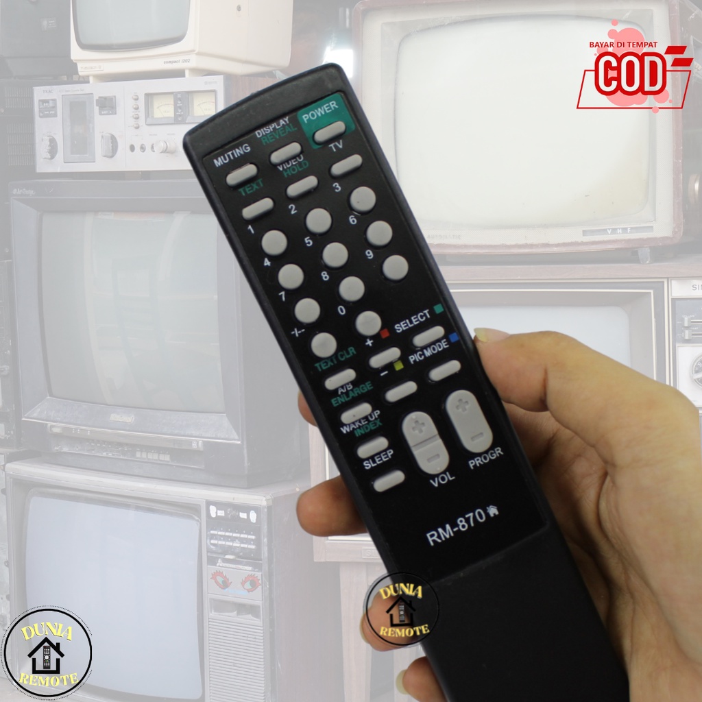 Remote TV Tabung Sanyo Type RM-870