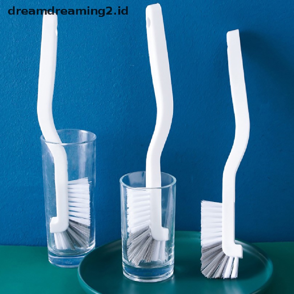 (dream) Clean N Brush Gagang Panjang Tutup Botol Susu Ikan Gelas Tabung Clean Brush.