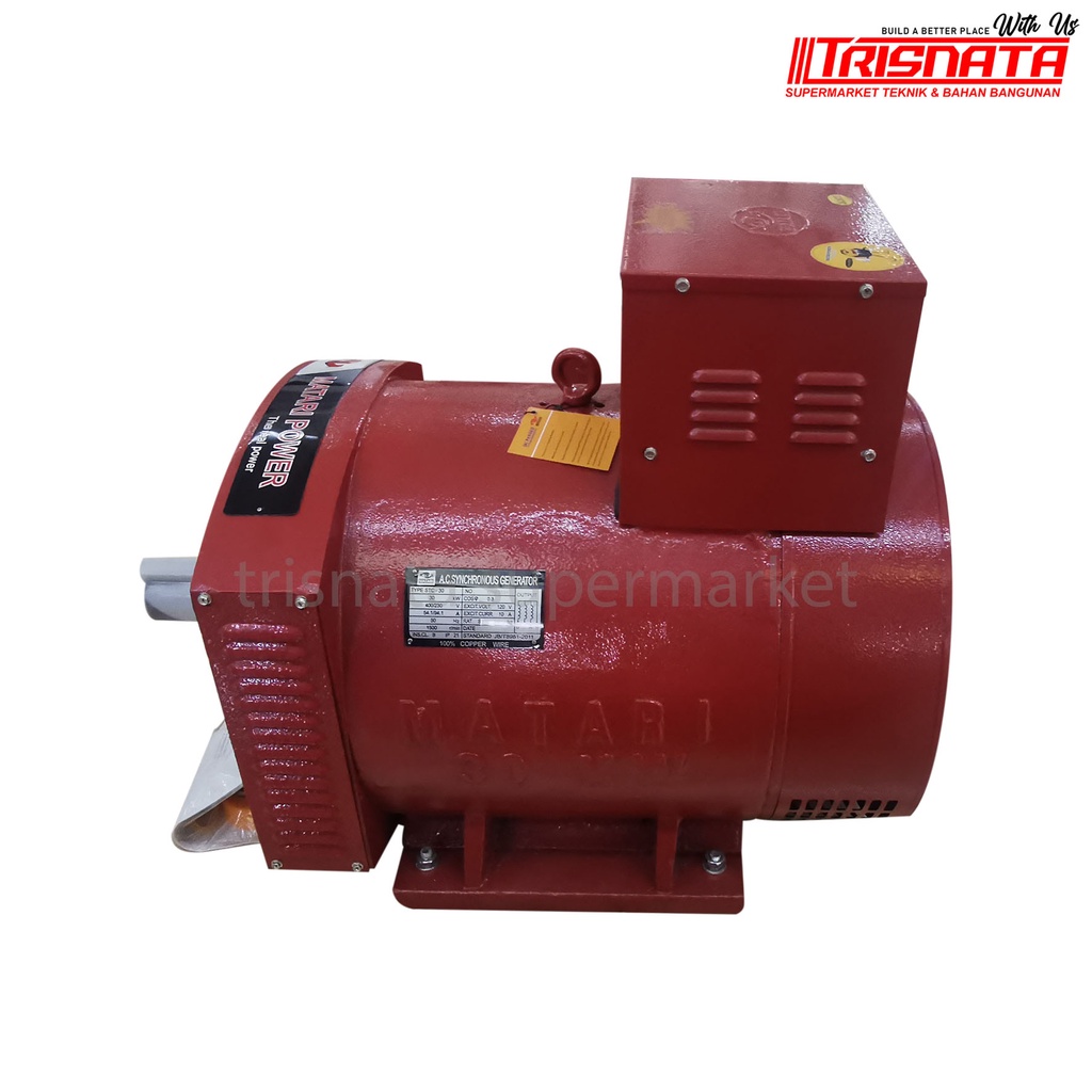 MATARI DINAMO ALTERNATOR 30.000 WATT MATARI STC-30 3 PHASE