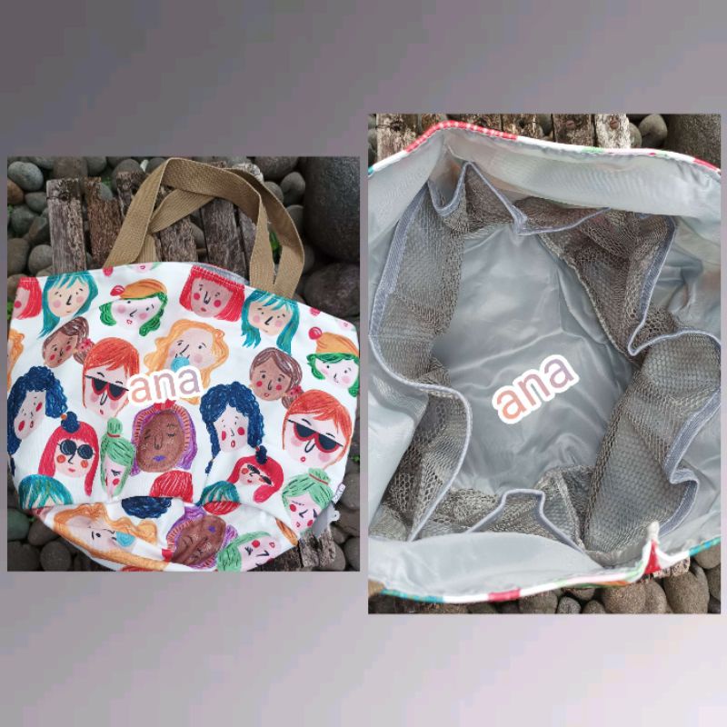 New Tas Sayur Faces by Ideku Handmade