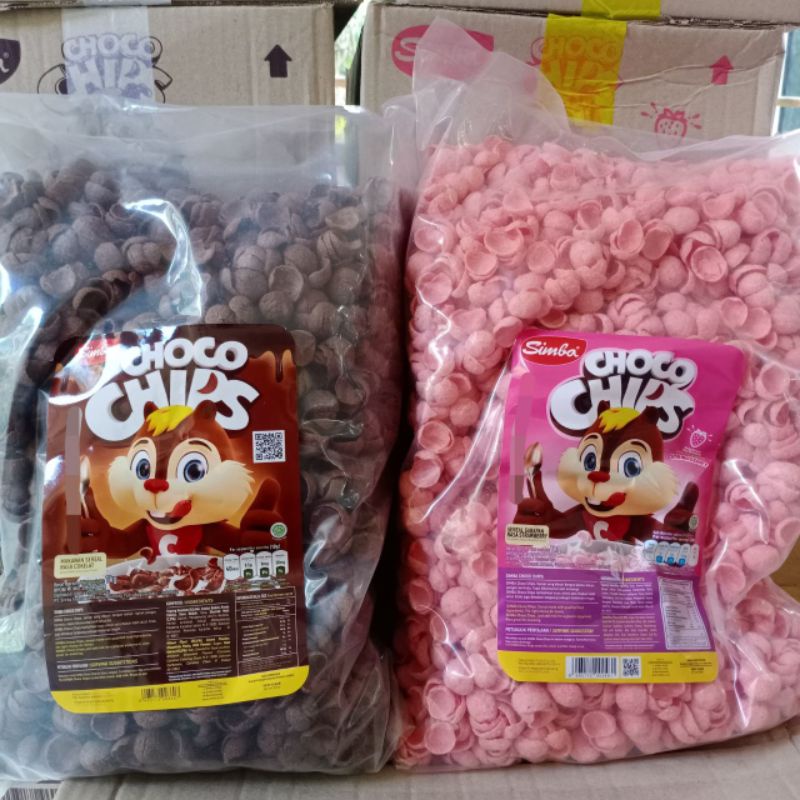 

SIMBA CHOCO CHIPS COKLAT STRAWBERRY