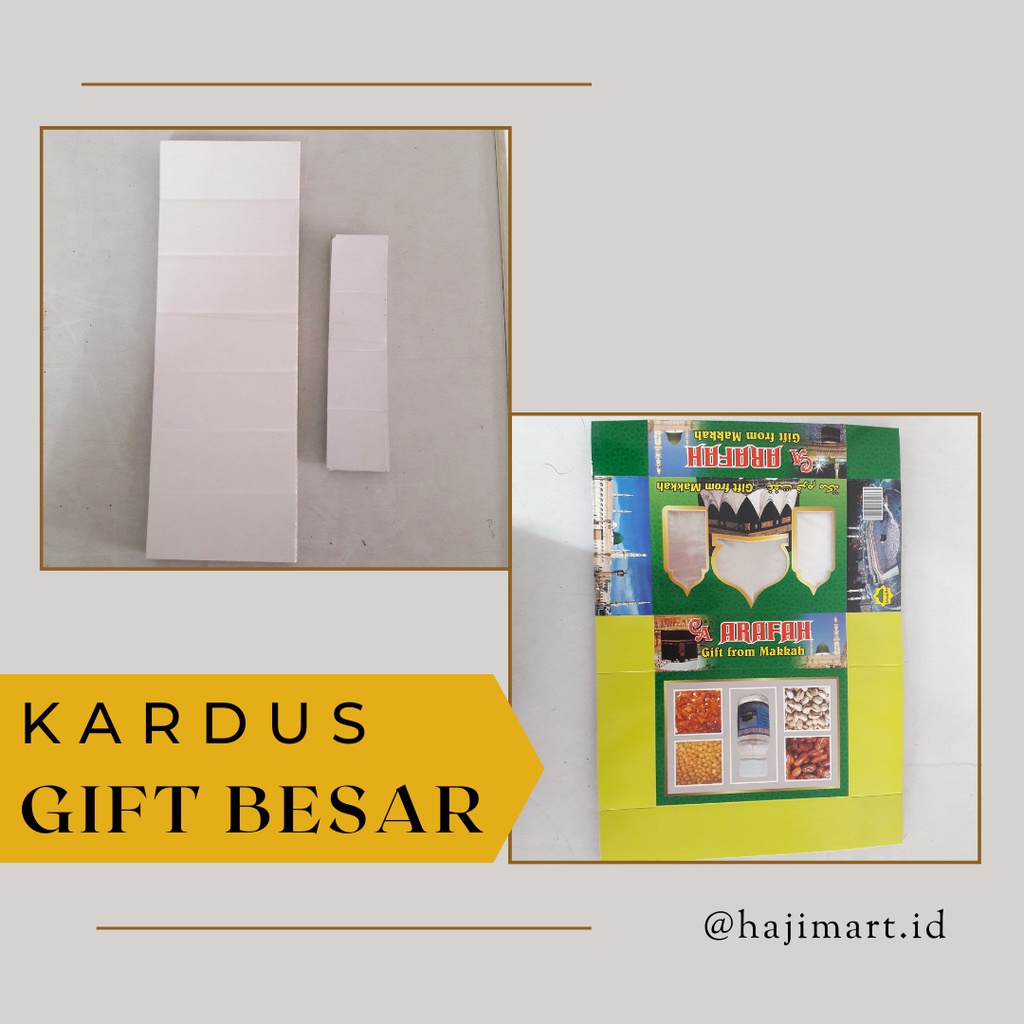 KARDUS GIFT/ BOX PAKET / KARDUS GIFT OLEH - OLEH HAJI UMROH