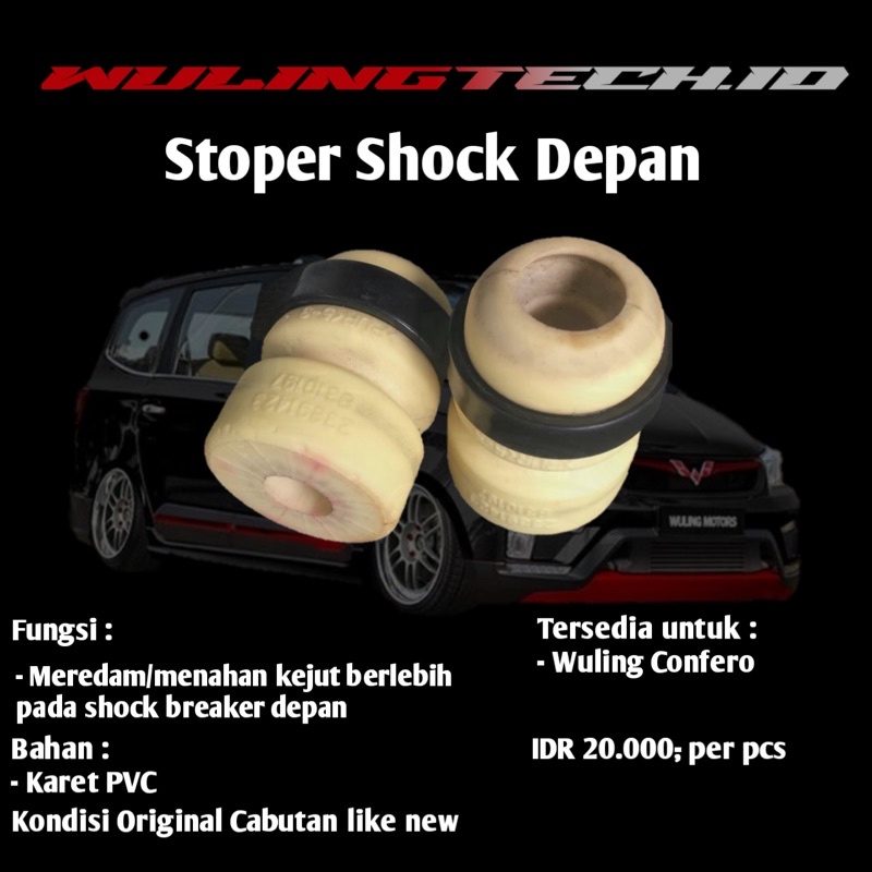 STOPPER SHOCK DEPAN WULING CONFERO ORIGINAL