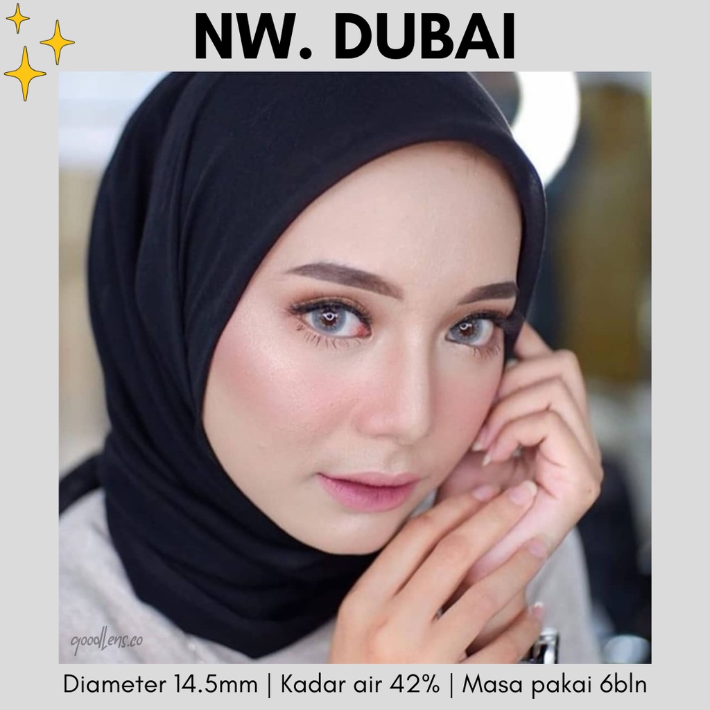 Softlens New More Dubai by CTK 14.5mm - Marble Grey (Normal)