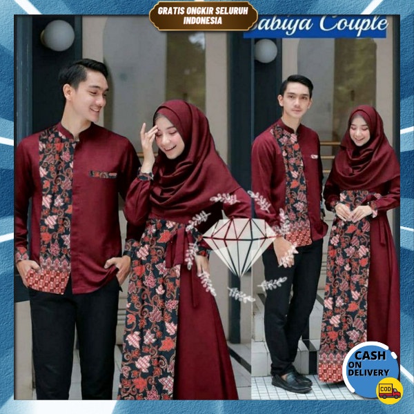 Gsmis Suami Istri Modern Baju Sarimbit Keluarga Terbaru Sarimbitan Terbaru 2023 Gamis Couple Kekinia