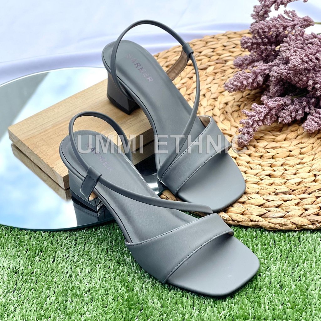 SRMR - BIANCA HEELS -  heels wanita murah - heels pesta - heels kekinian