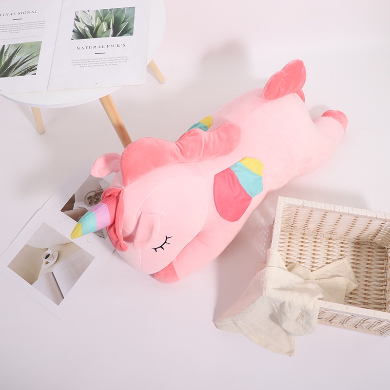 Mainan Stuff Unicorn Stuffed Doll Plush Bantal Cushion Anak Grils Hadiah Ulang Tahun