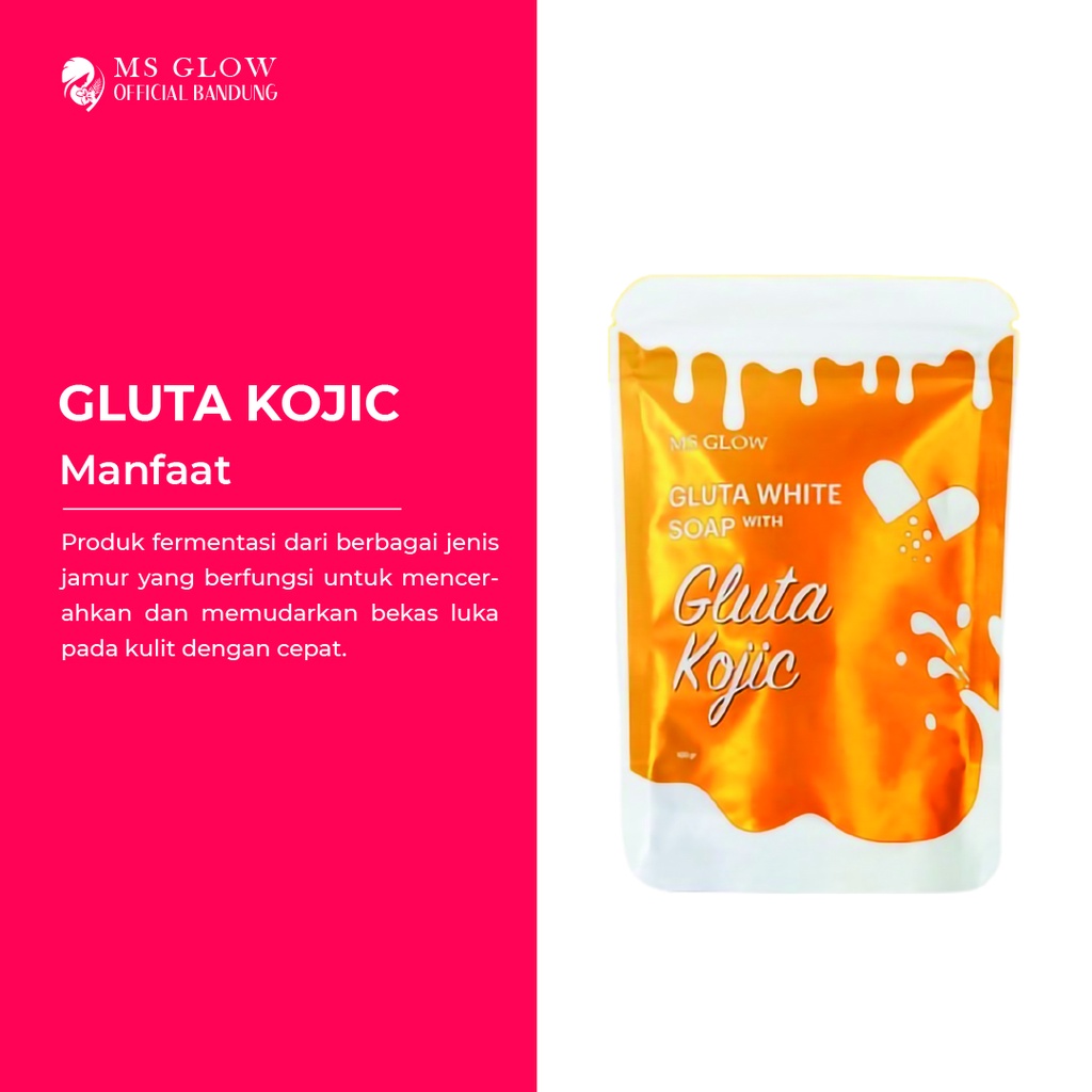 MS glow Gluta White Soap by Msglowofficialbandung