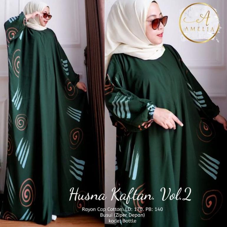 MURAH BANGET Gamis Kaftan Super Jumbo / Bilion Kaftan / Jois Kaftan / Olga Kaftan Ld 150 / Longdress