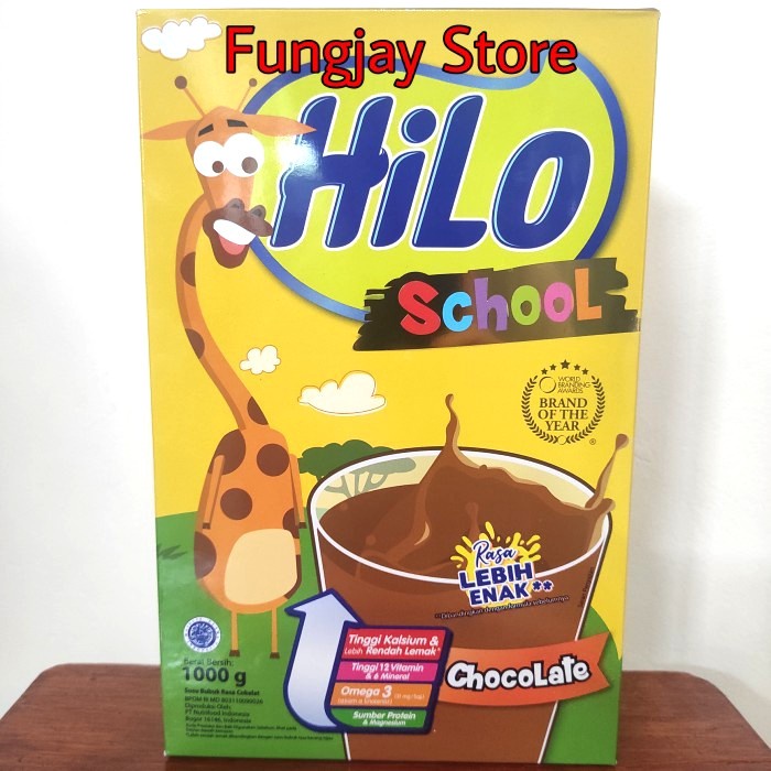 

[ COD ] Susu Bubuk Hi Lo / Susu HiLo School Chocolate 1000 gr