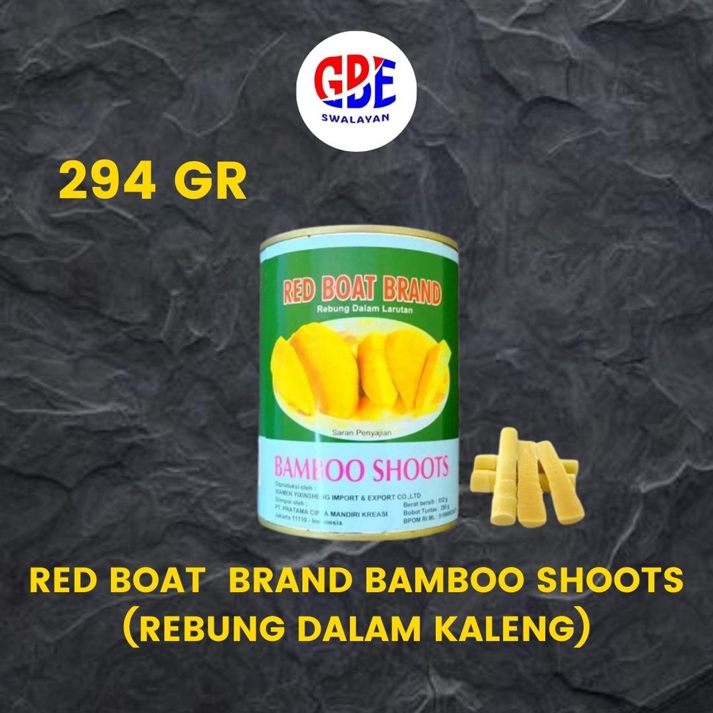 

RED BOAT BRAND BAMBOO SHOOT 294GR | REBUNG DALAM KALENG SIAP SAJI 294 GR