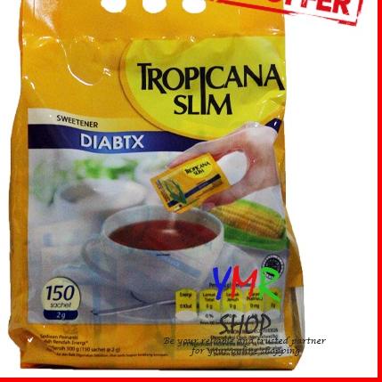 

✱ Gula Tropicana Slim Diabtx Sweetener Jagung Diet 150 Sachet Halal ℗