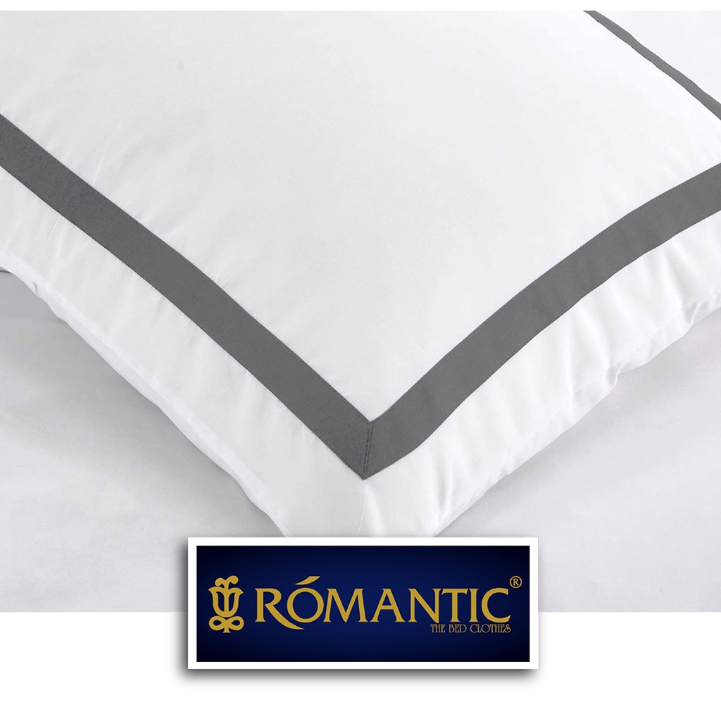 Duvet set Klasik Eropa by Romantic Luxury dengan stripe katun