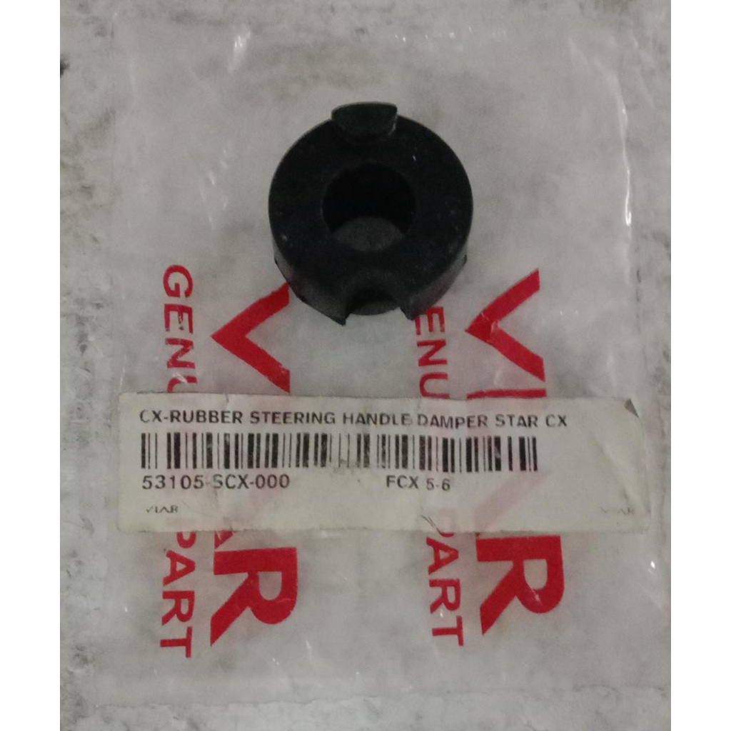 Karet Stang Stir Viar Star CX / Rubber Steering Handle Star CX / Karet Stang Star CX / Sparepart ORI