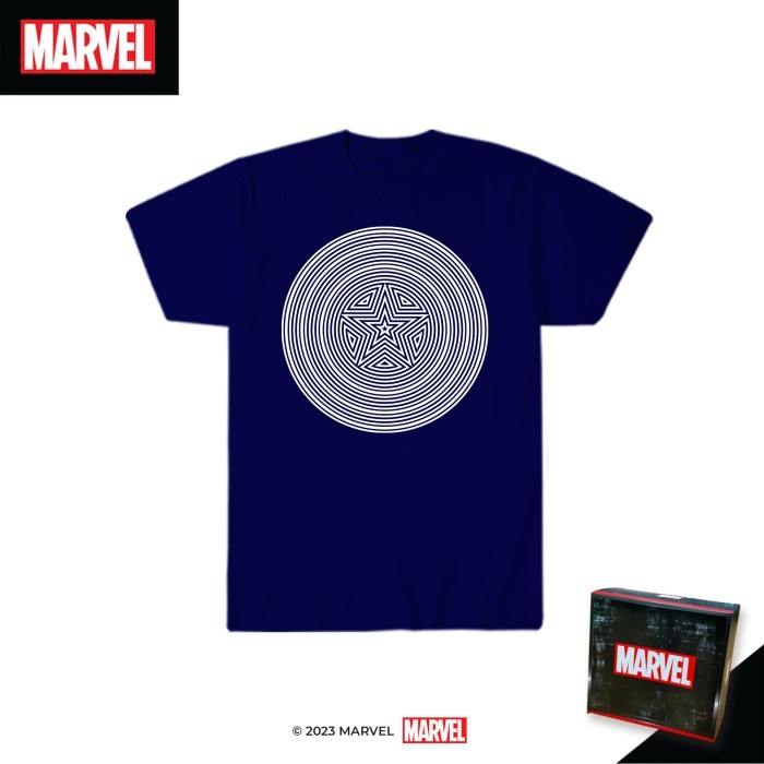 Marvel Tshirt Dewasa Marvel Capatain America Icon MAV1111