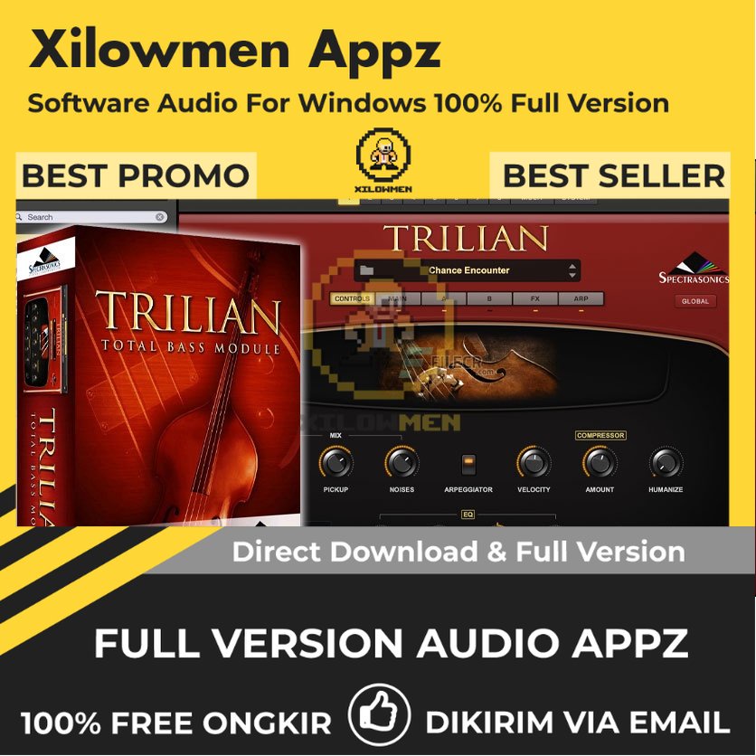 [Full Version] Spectrasonics Trilian Pro Lifetime Audio Software WIN OS