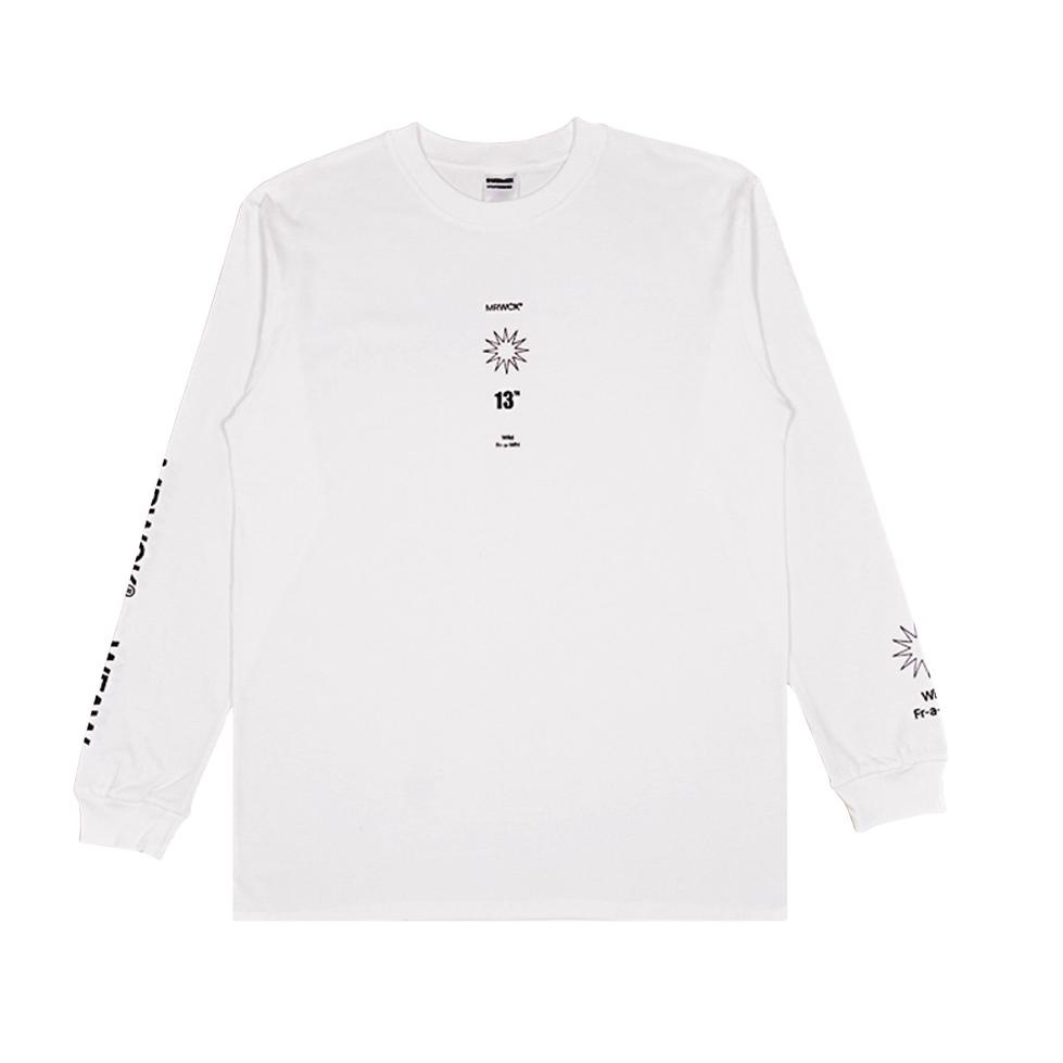 TERBARU Morwick Kaos Lengan Panjang WFAW Putih