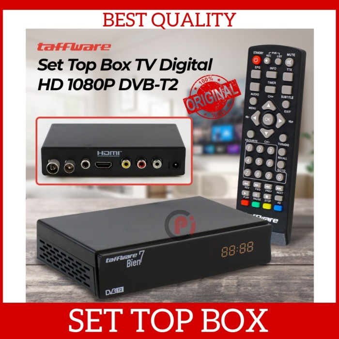 Set Top Box Bien7 Receiver Alat Penerima TV Digital STB Bisa Youtube